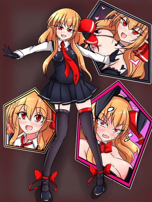 #毎月七日はルーミアの日
いろんなルーミアちゃんだー! 