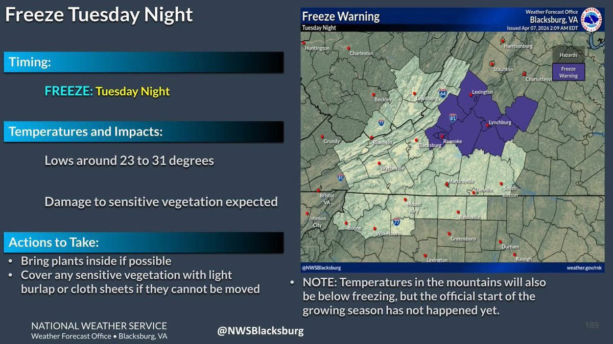 Virginia Department of Emergency Management tweet media
