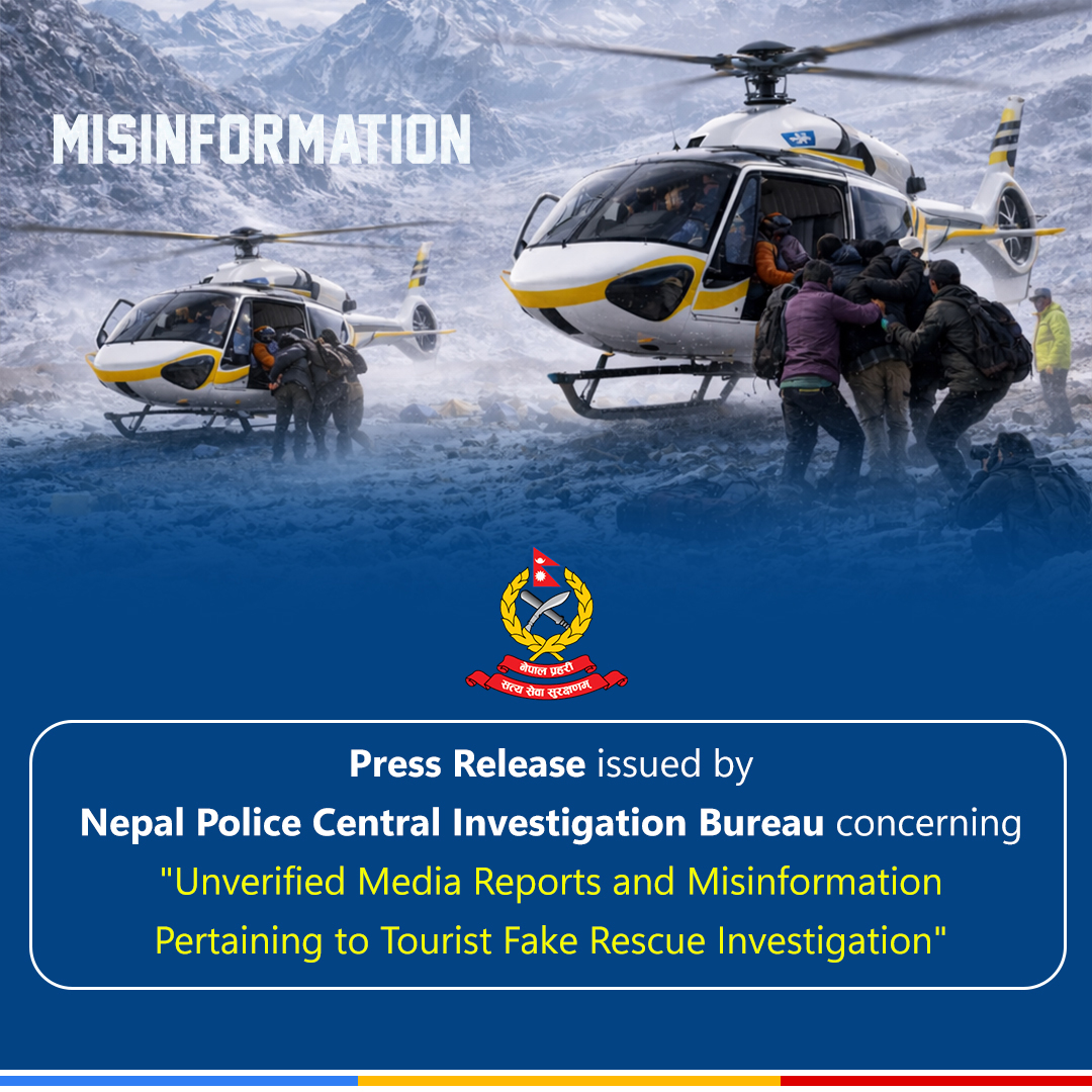 Nepal Police tweet media