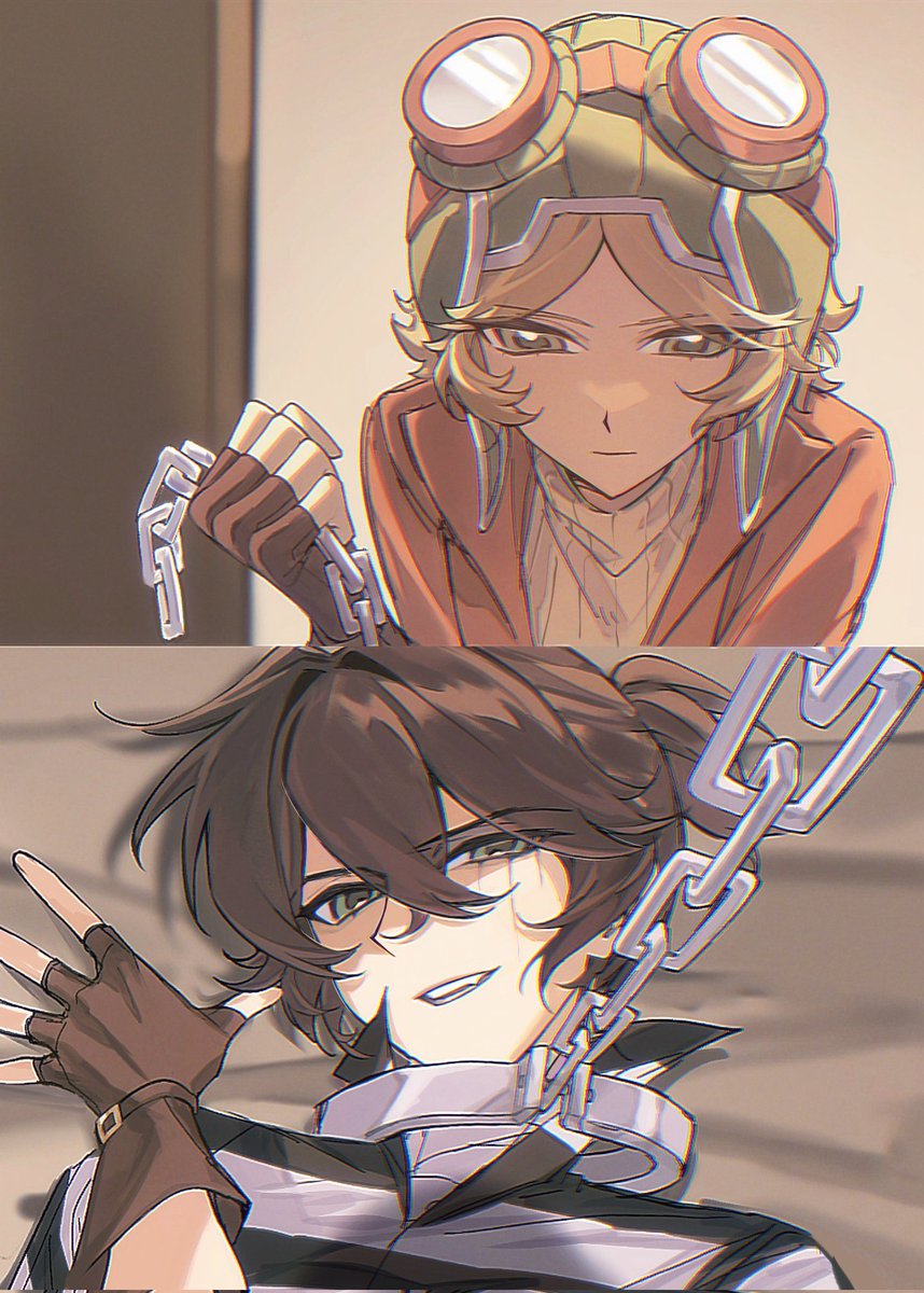 #LUCATRACY #ルカトレ #囚机 
os好想看特儿扯电儿的锁链，，