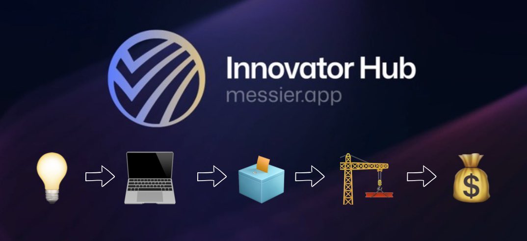 Bright ideas but no funds or knowhow? Say no more, #M87’s innovator hub is excactly what you are looking for! 🙌

Apply your idea and our devs will turn it into a killer product and you can start earning as passive #income from it.

Because 30% of the netto revenue will be yours.