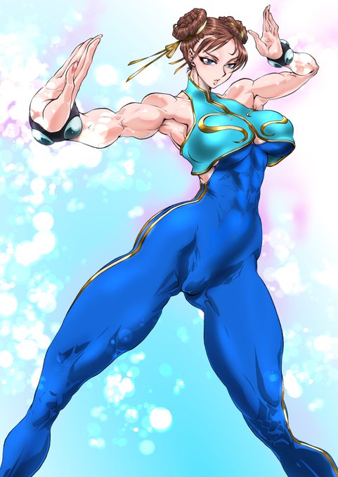 前に描いたゼロ春麗です(^^;) 