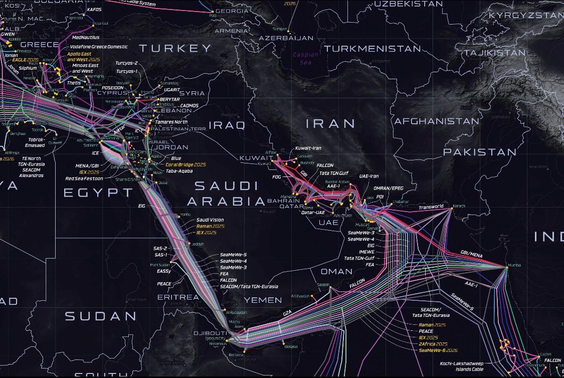 DayWalker378's tweet image. HUNDREDS Of Redundancies Engineered Into SUBSEA #Fiber Communications.

But, THERE'S an Extensive Concerted Effort to Transition Towards Wireless 5G, 6G, or Starlink.

NO CHOICE!
Global Subsea Faultlines Are GOING To [artificially EISCAT ELF VLF] RUPTURE Soon &amp;amp; SEVER the Cables.
