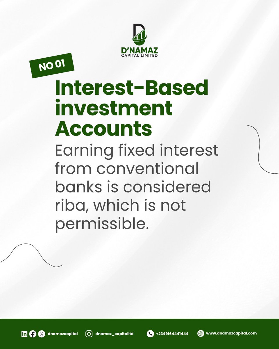dnamazcapital's tweet image. Not all investments are as safe as they seem.

Some quietly go against principles you value without you even realizing it.

Understanding where your money sits is the first step to making better financial decisions.

#HalalFinance #EthicalWealth #IslamicFinance #SmartMoney #Riba