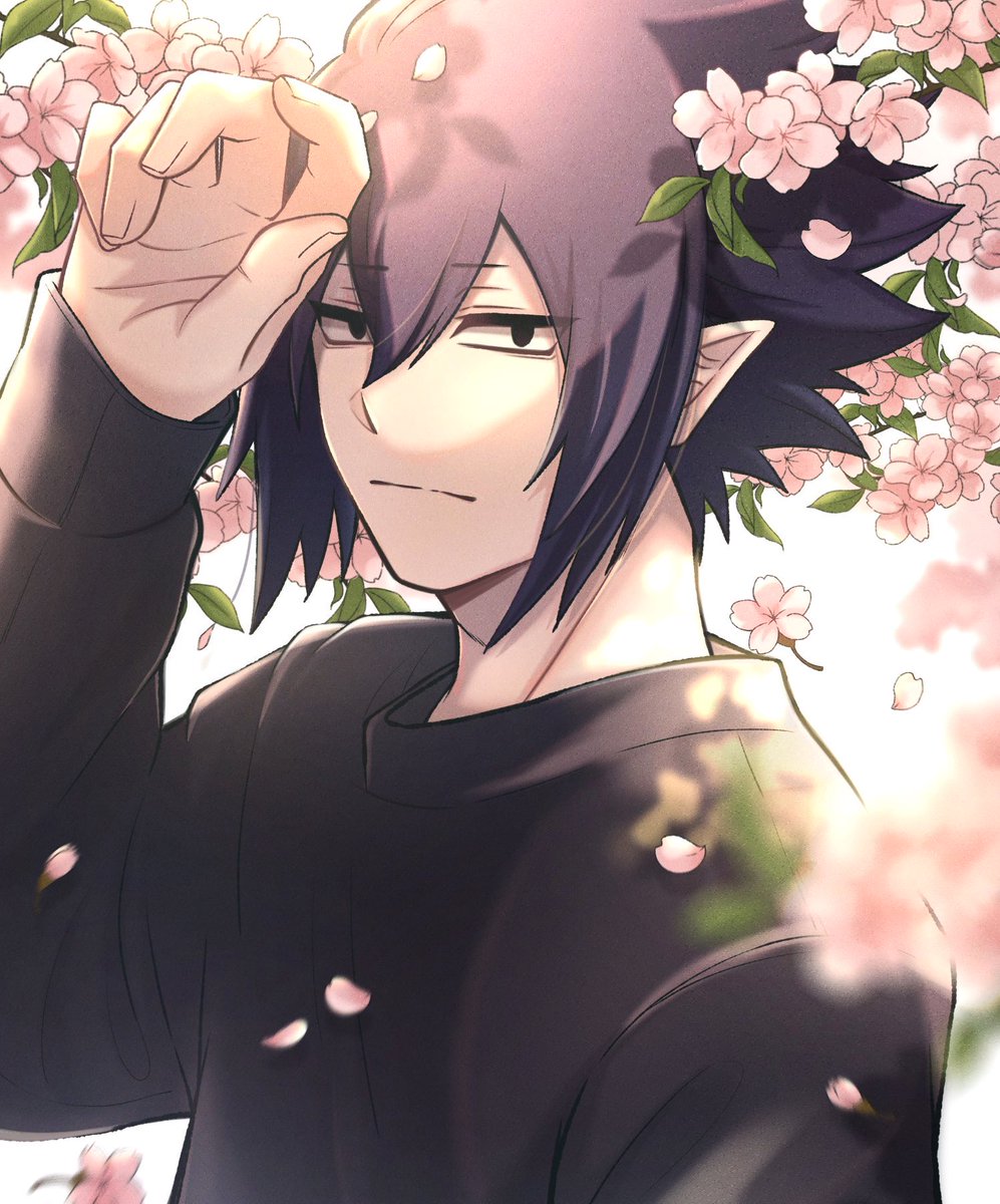 ai_oi__'s tweet photo. たまkくんと花の組み合わせが好きすぎるから今年はたくさん描きたい！💐 https://t.co/SE1qCeS1Wu