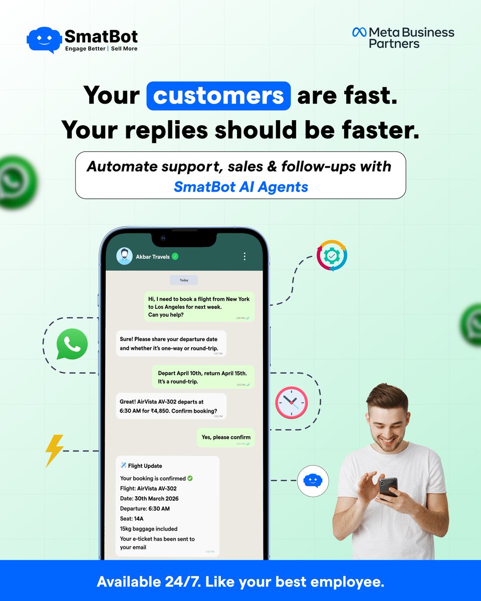 SmatBot - AI Communication Tool tweet media