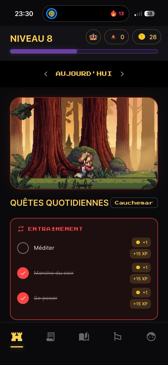 0xrichsoon's tweet photo. Je me suis trop reposé sur mes boutiques qui tournent sans vraiment essayer de scaler dernièrement, j'ai perdu beaucoup de temps.

J'ai créé Player1 pour retrouver cette dopamine de progression, mais dans la vraie vie.

C'est gratuit.

👉 https://t.co/nVsqKQPhl1 https://t.co/ZkmpqBF7Zd