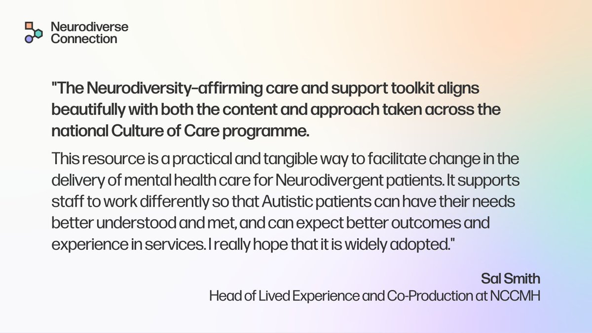 Neurodiverse Connection UK tweet media
