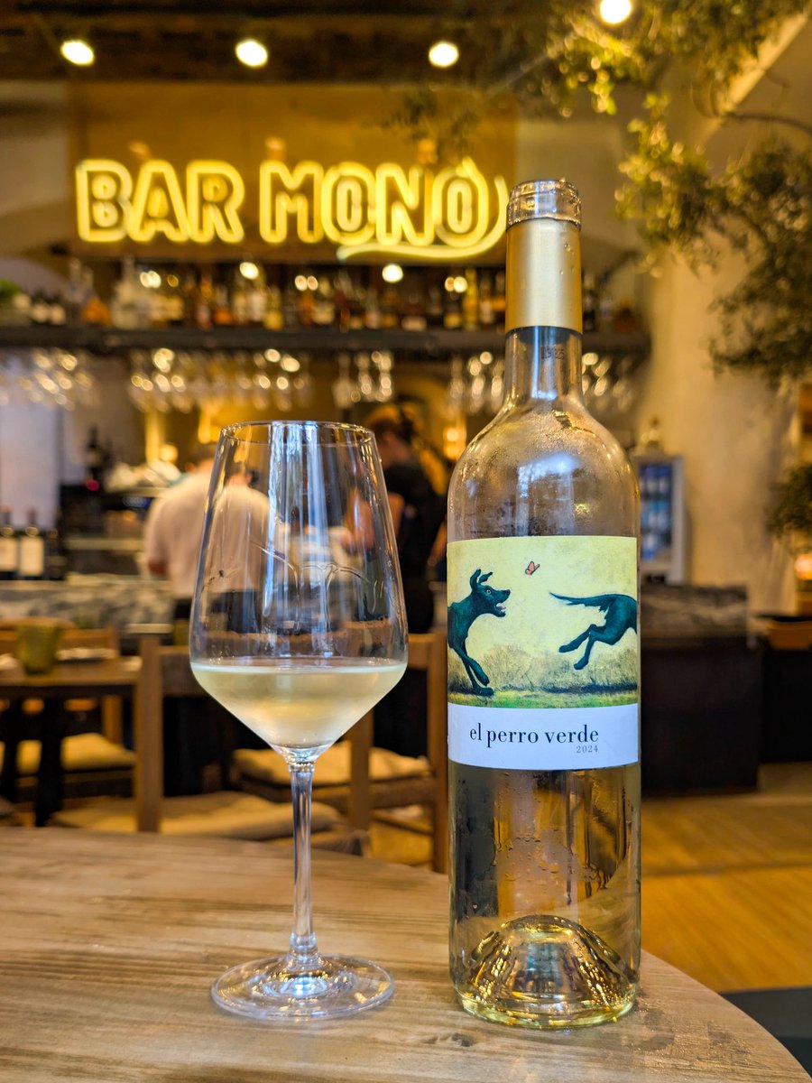 perroverde_'s tweet photo. El perro verde 2024, un blanco fresco y vibrante, ideal para acompañar los arroces del sofisticado Bar Mono. https://t.co/YlnGGNA7st