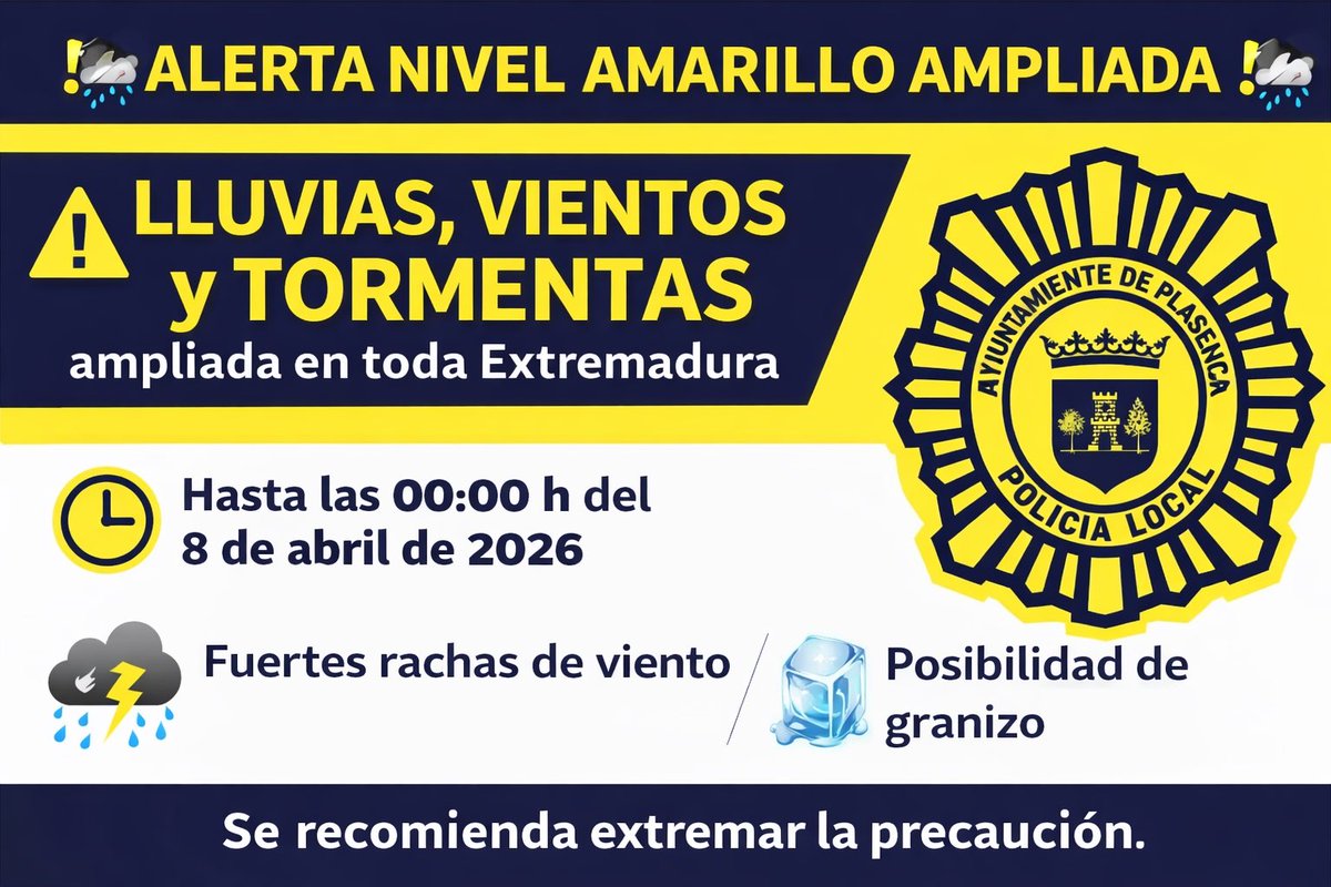 Policía Local Plasencia tweet media