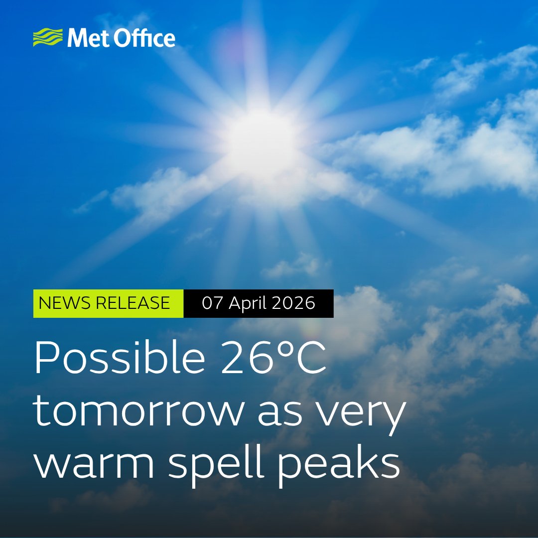 Met Office tweet media
