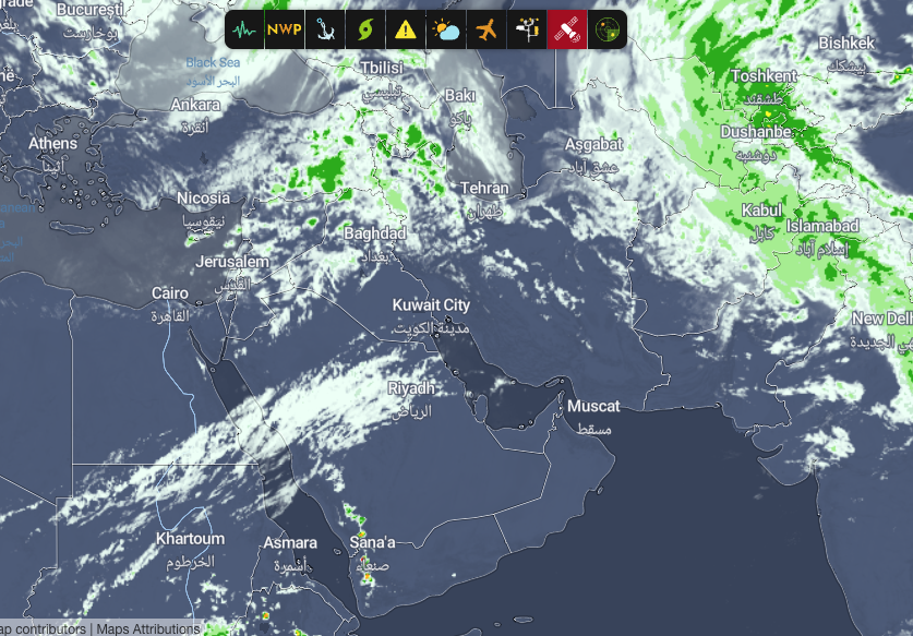 jnmet's tweet image. Isolated rain &amp;amp; mountain snow showers from #Turkey, #Syria &amp;amp; #Lebanon to N #Iraq &amp;amp; N #Iran into the weekend. Isolated thundershowers possible in the S Arabian Peninsula Wed/Thurs. Risk of thunderstorms, some strong, in C #SaudiArabia, #Bahrain, #Qatar, #UAE &amp;amp; E #Oman this weekend
