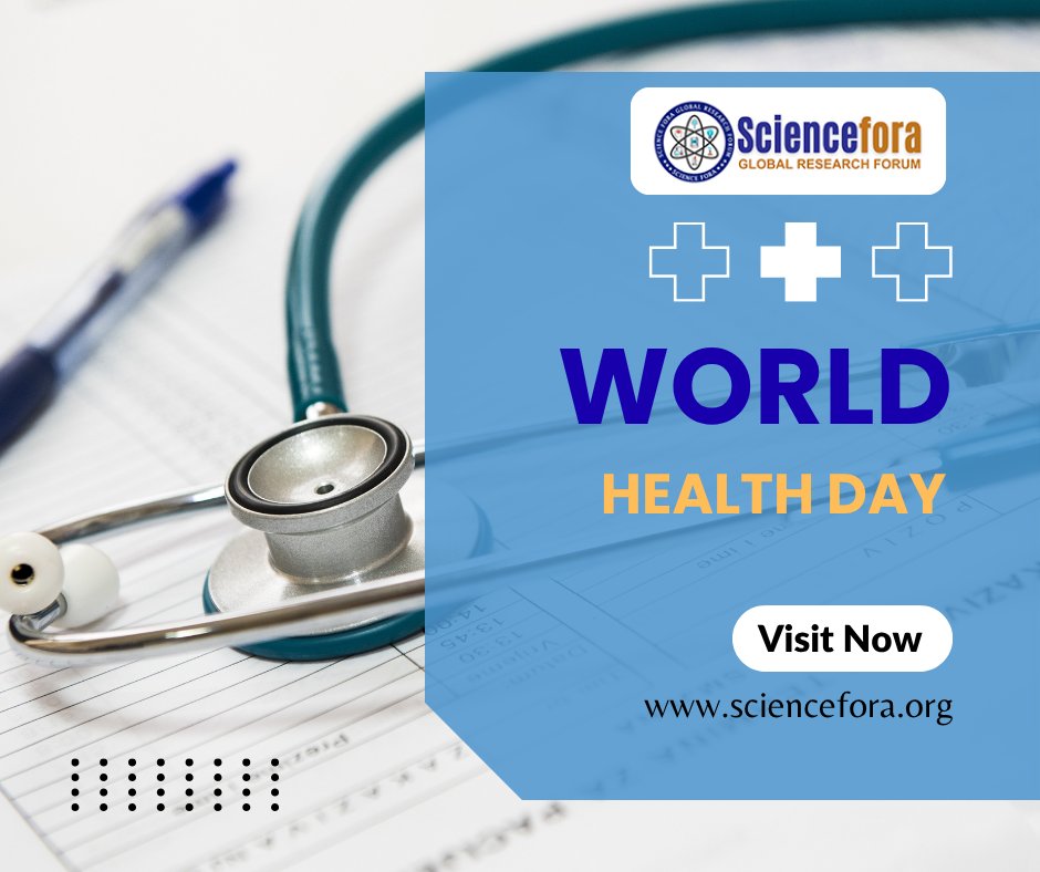 science_fora's tweet photo. 🌍 World Health Day 2026

On this World Health Day, Sciencefora Conference extends its sincere wishes to all healthcare professionals, researchers, and individuals committed to building a healthier world.

#Sciencefora #Worldhealthday #GlobalHealth #Healthcare https://t.co/6xVubTd7nv