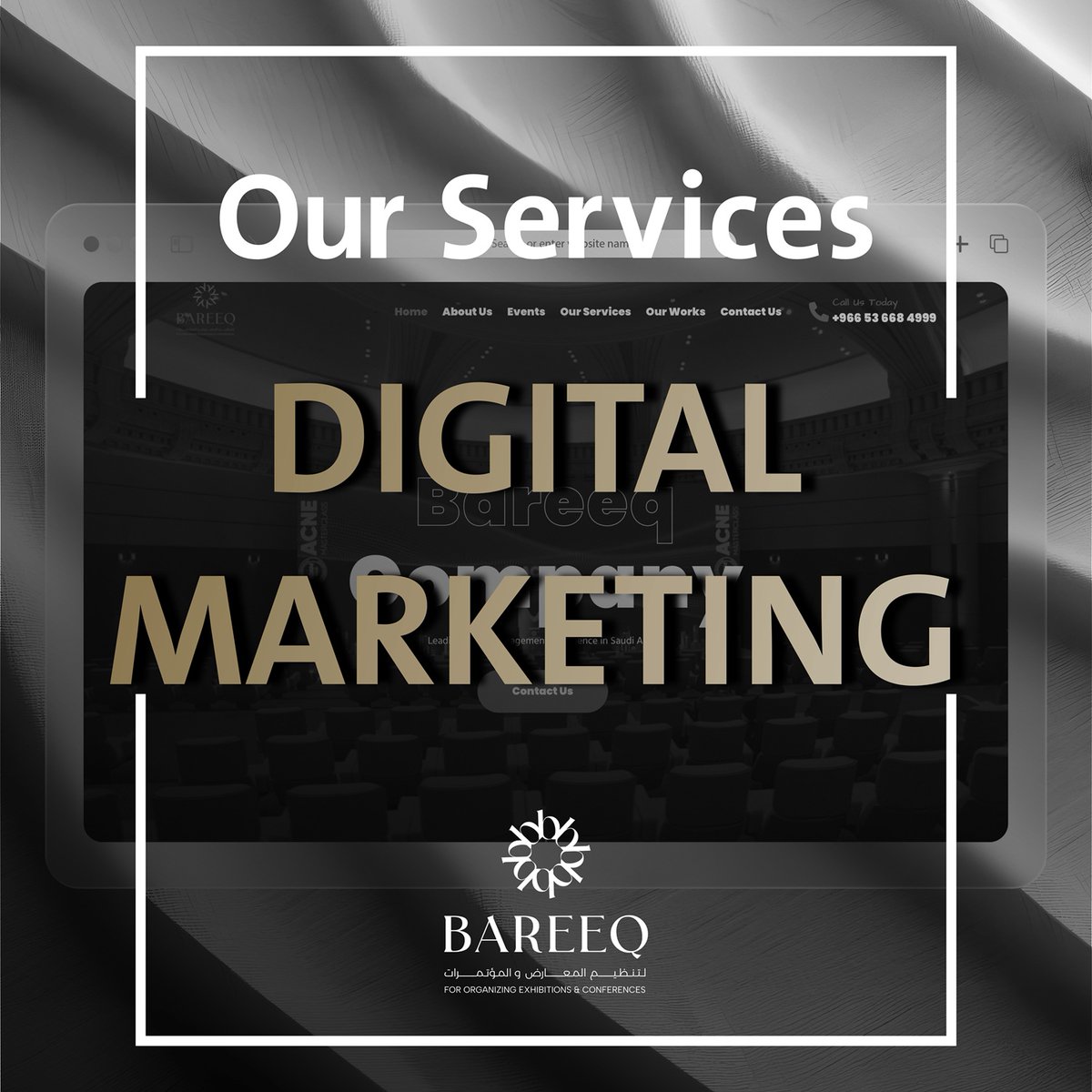 Bareeq_events's tweet image. Growth today needs more than promotion. It needs the right strategy and practical business solutions. Bareeq helps organizations strengthen their presence through Digital Marketing Solutions that create real impact.
#DigitalMarketing #BusinessSolutions #SaudiArabia