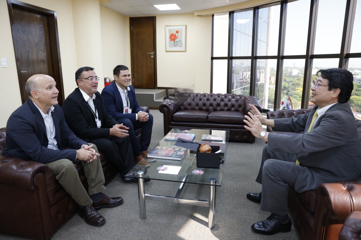 Embajador del Japón en Py tweet media