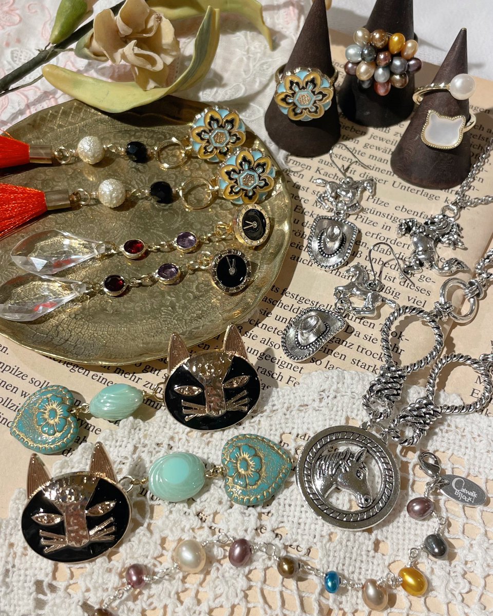 juriankoenji's tweet image. 🦋New arrivals＊Catwalk Bijoux🦋

【@CatwalkBijoux 】

高円寺JuRian