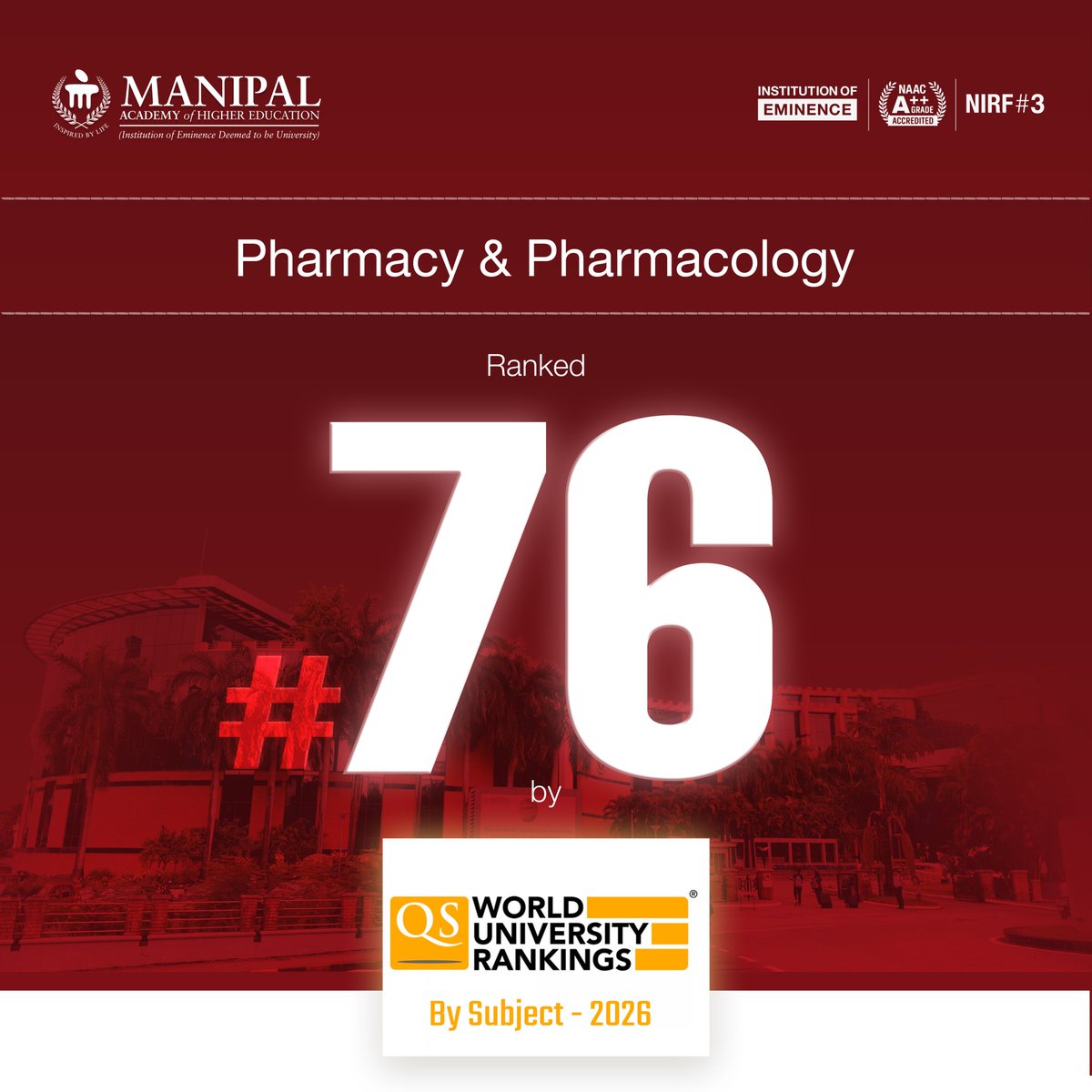 Manipal Academy of Higher Education tweet media