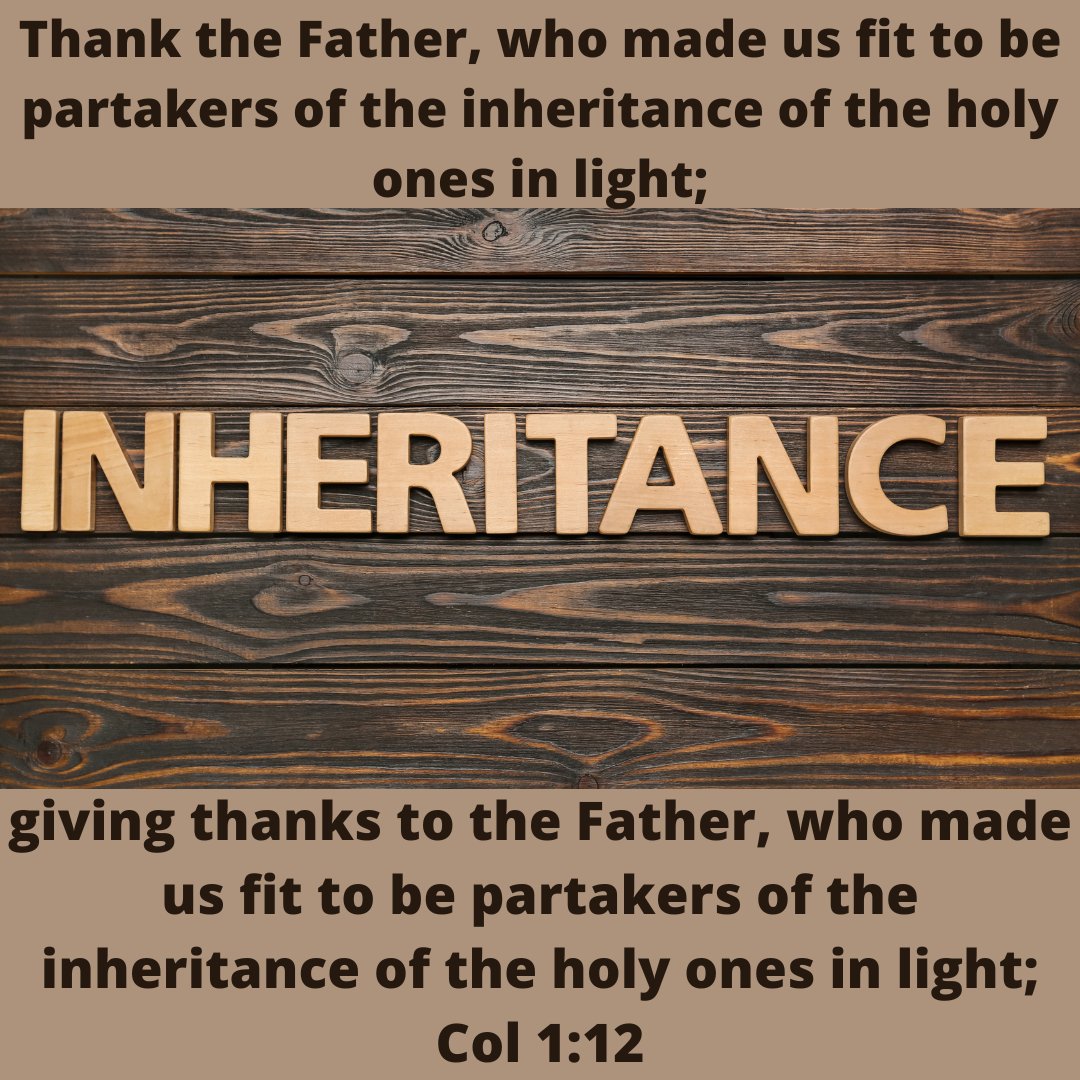 MeditateJw's tweet image. Thank the Father, who made us fit to be partakers of the inheritance of the holy ones in light;

giving thanks to the Father, who made us fit to be partakers of the inheritance of the holy ones in light; Col 1:12

#jw  #jworg #jwwitnesses #jwlife #bestlifeever #jwmexico, #jwusa