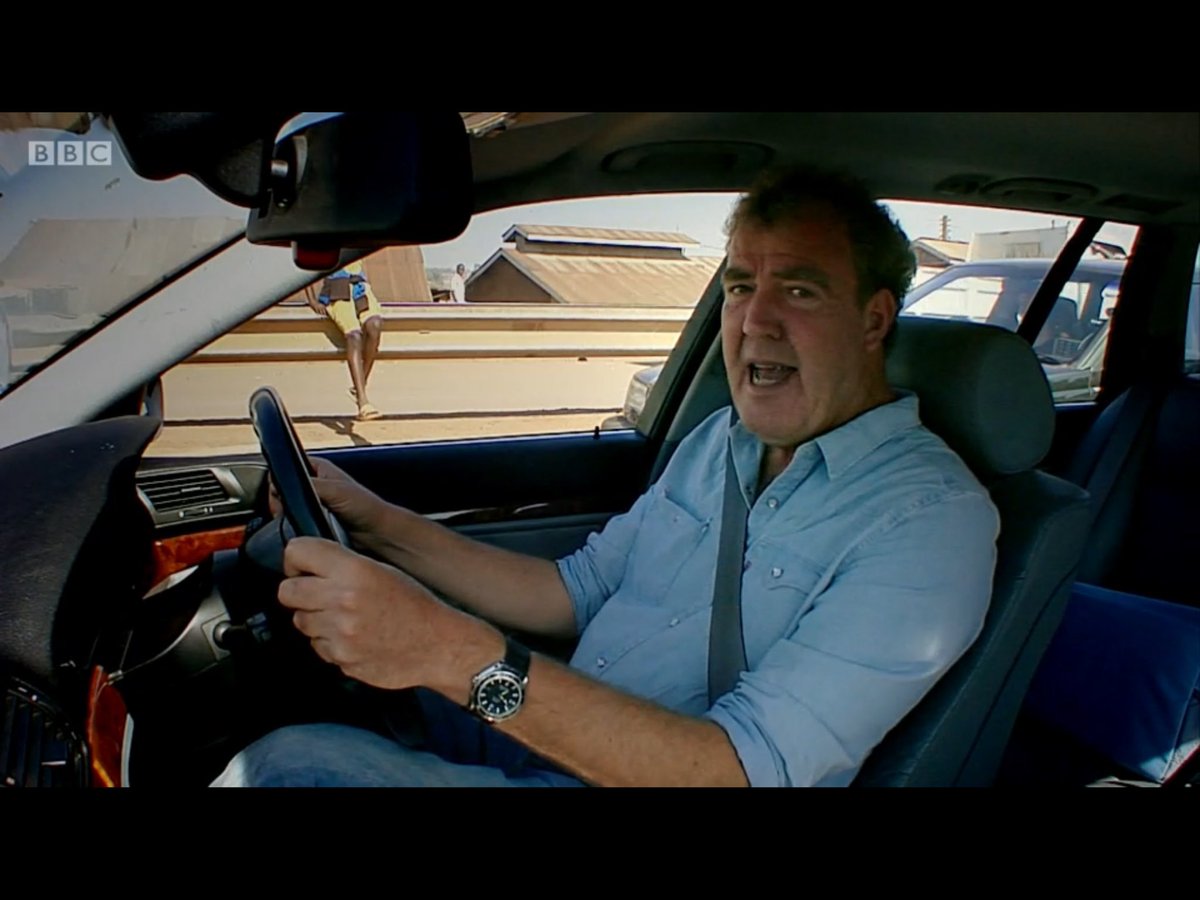 I can't get over how heavy those bananas were.

How could she have them on her head?

#TopGear