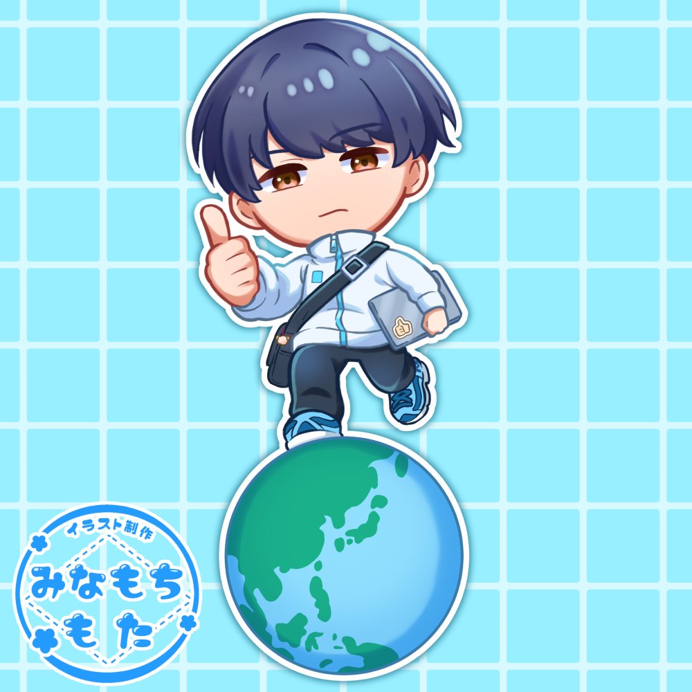 minamoti_mota's tweet photo. Migineji様(@Migineji1)のご依頼でイラストを描かせていただきました！
身軽に旅行に行きそうな雰囲気をイメージしました！👍 #Skeb https://t.co/VT7k30X6RW