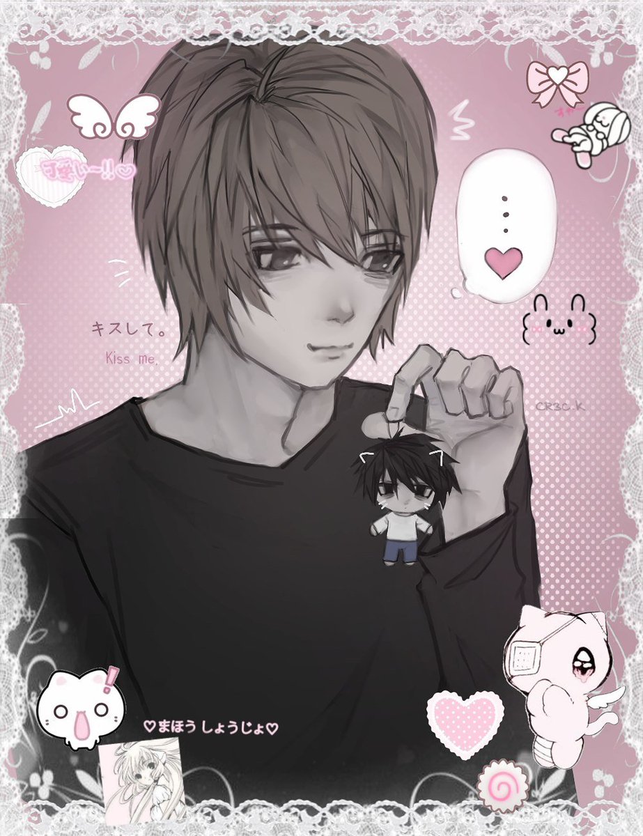 CR3CKk's tweet image. 🌙 🌸 🍰.
#DeathNote
#LawLight