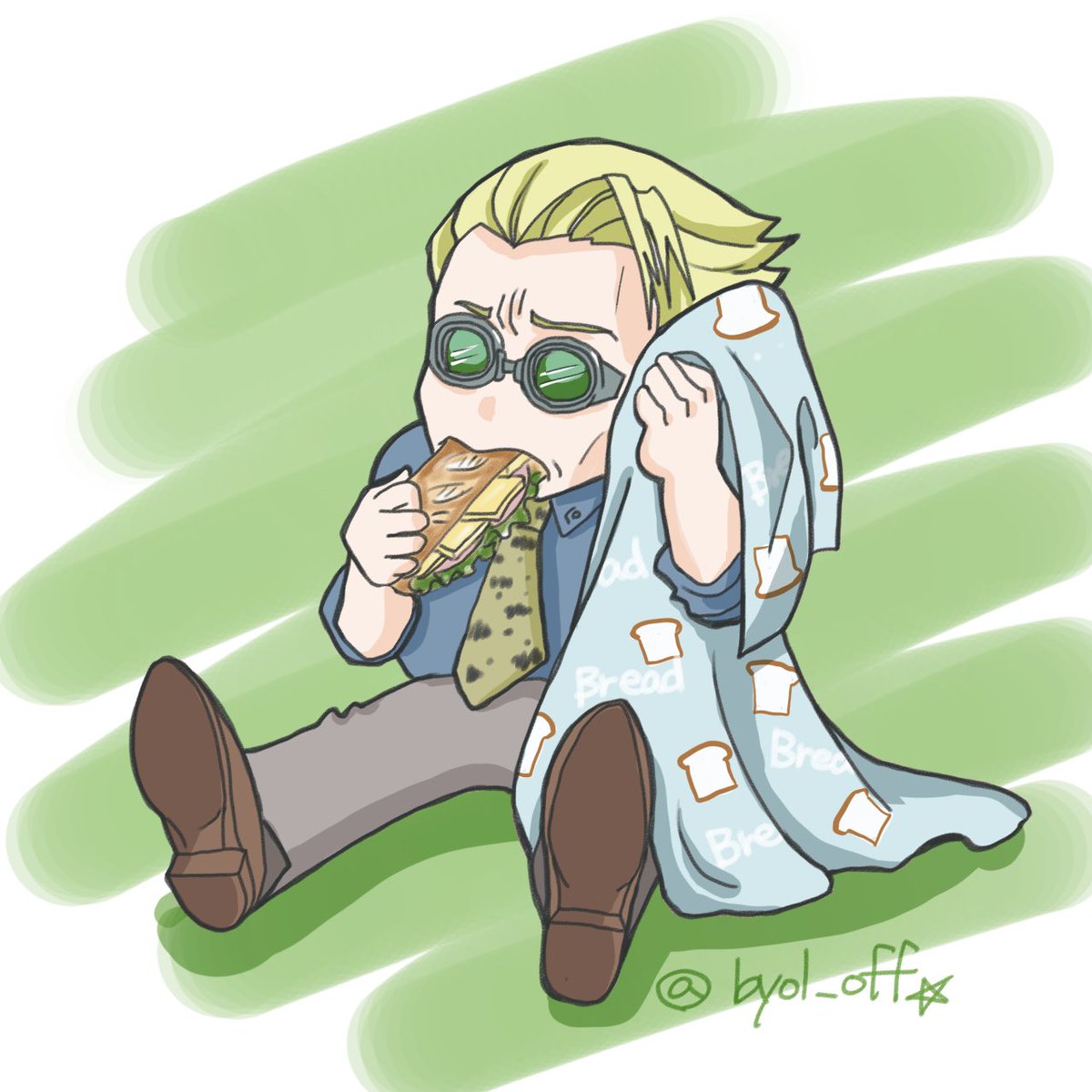 最愛の毛布（3代目）に癒される7️⃣ミン