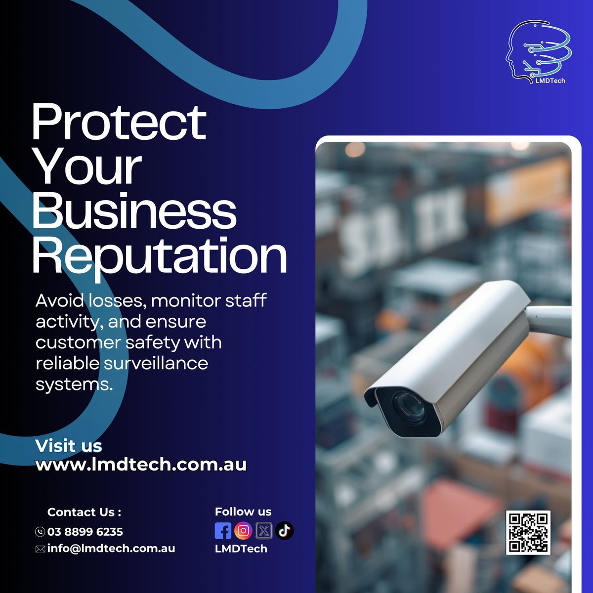 LmdTech's tweet image. See everything that matters.
Our surveillance systems help you reduce risks, monitor activity, and maintain a safe space for everyone.

🛡️ Smarter protection starts here.

#VideoSurveillance #BusinessSafety #SmartProtection #SecurityTechnology #LMDTech