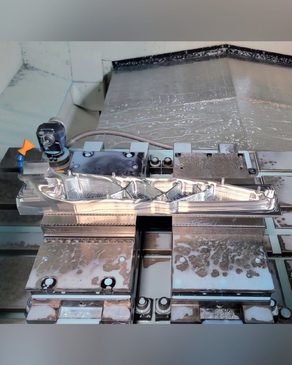 OkumaAmerica's tweet photo. Complex geometries, tight tolerances, and multiple iterations led to this finished bike part. 🚲 The Okuma #GENOS M560-V provided the versatility and precision needed to bring the design to life.

https://t.co/k6k5kQBKXh

📷 IG: trivolicallabs https://t.co/D2Tc4XBBV1
