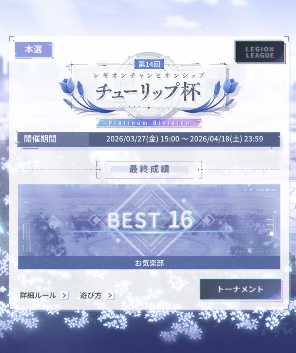 CS負けましたー、Best16で終了です。
やっぱ強かったですわ！
