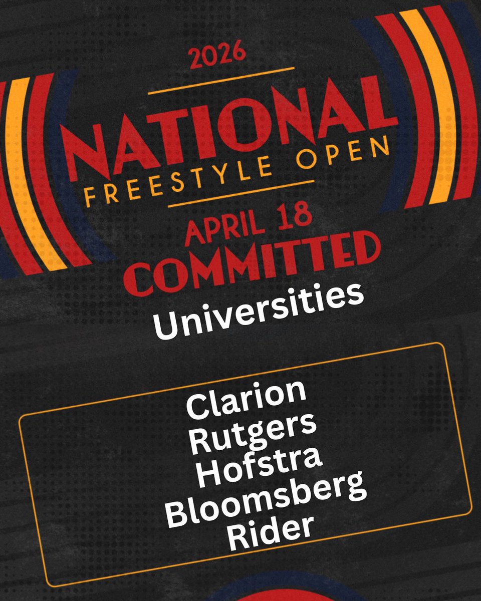 National Freestyle Duals tweet media