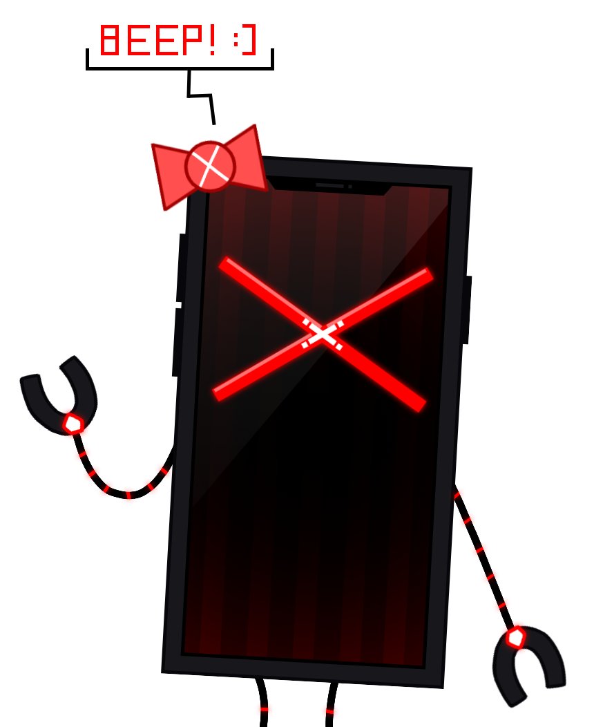 DivisiveDylan's tweet photo. This post makes a good point. I present you MePhoneX in a bow.
I hope I did a good job at portraying π₯Ί eyes on a character who doesn't have eyes at all.
#mephonex #inanimateinsanity https://t.co/mg0EeUFI7Y