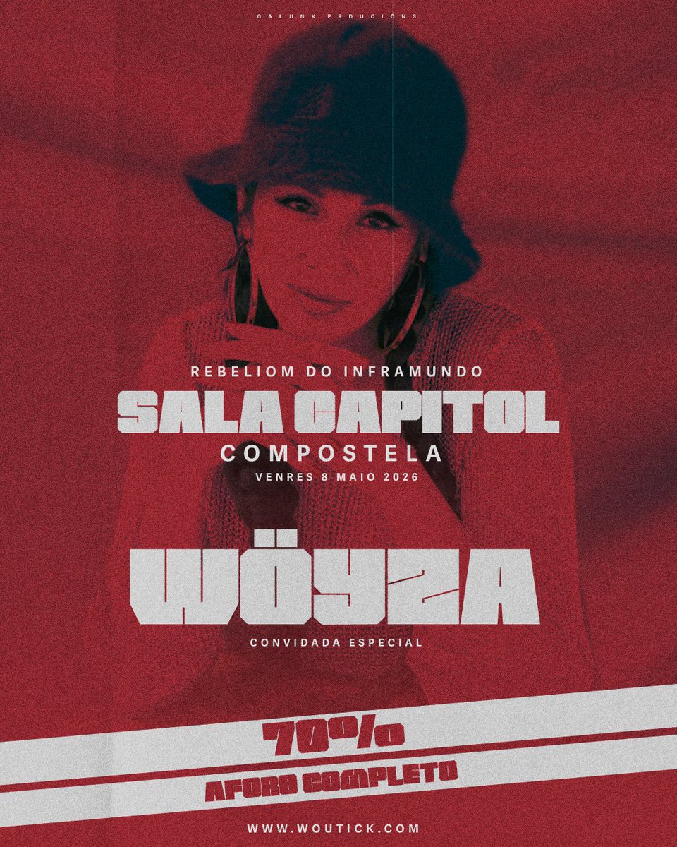 RebeliomdoInfra's tweet photo. Novas convidadaaaas!!!!!
Vai molar muito poder contar con duas ARTISTAZAS para o 8 de Maio na Capitol ❤️‍🔥
Entradas disponibles aquí https://t.co/KLdSLfAW5f https://t.co/XYT6ccxMwW