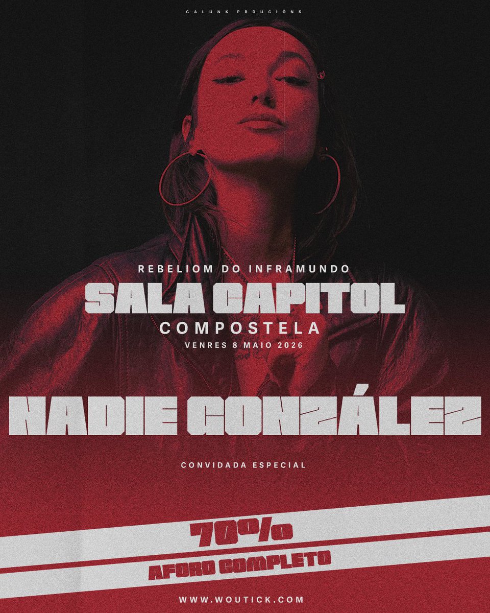 RebeliomdoInfra's tweet photo. Novas convidadaaaas!!!!!
Vai molar muito poder contar con duas ARTISTAZAS para o 8 de Maio na Capitol ❤️‍🔥
Entradas disponibles aquí https://t.co/KLdSLfAW5f https://t.co/XYT6ccxMwW