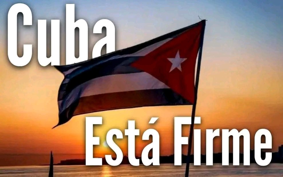 YurixanderRojas's tweet photo. #CubaEstáFirme https://t.co/XYnx6LmSXK