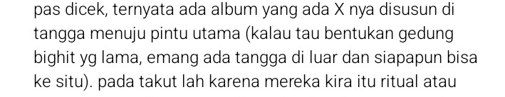 forkives's tweet photo. @karixnab @Qiqi_cy_ Dibaca baik-baik bagian ini ya kak, di tangga luar, siapa saja bisa ke situ. https://t.co/Lj8lxF3ldF