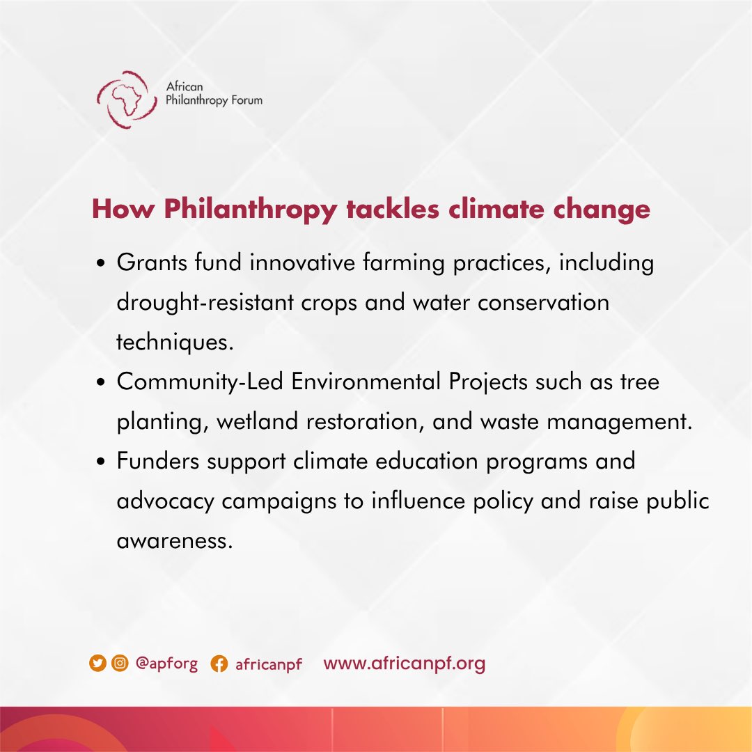 African Philanthropy Forum tweet media