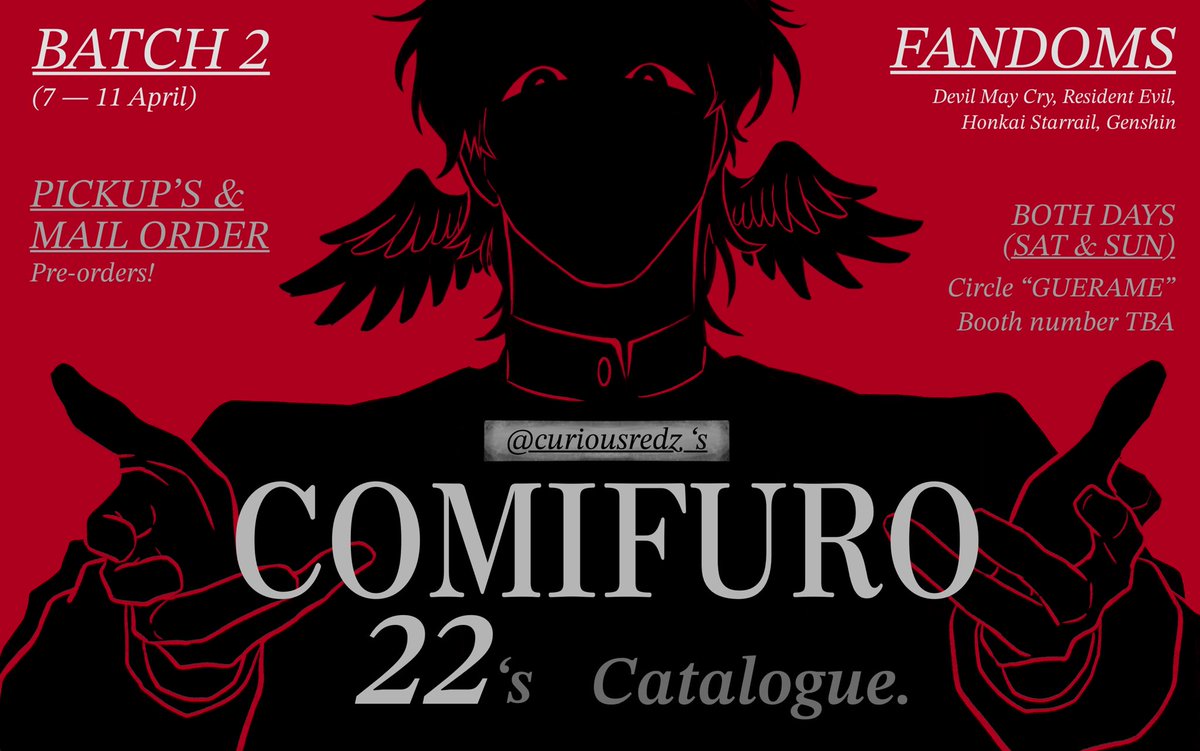 Red | CF22 open PO📌 tweet media