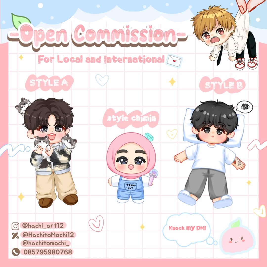 Hachi_art12-CHIBI COMMS OPEN tweet media