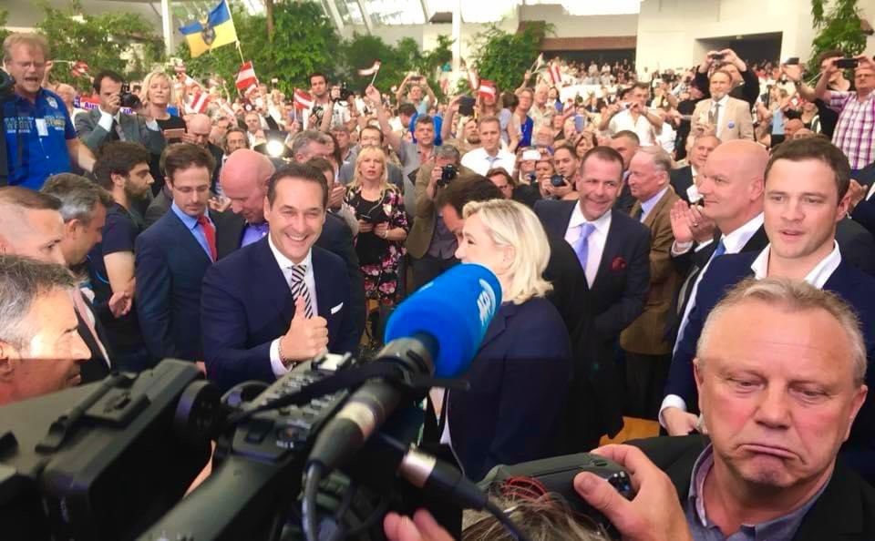 HC Strache tweet media