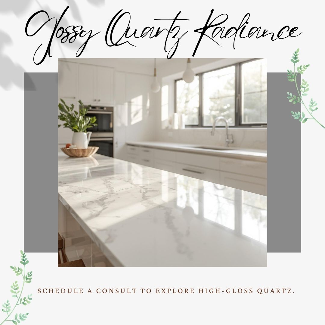 OrleansStone's tweet photo. Glossy quartz surfaces move light around your space—like dawn rain glistening on leaves. Schedule a consult with Stone Interiors in New Orleans—kitchen &amp; bathroom quartz fabrication &amp; installation. https://t.co/uFJDZnpEYU #QuartzKitchen #GlossyQuartz https://t.co/SxpwfC4lCz