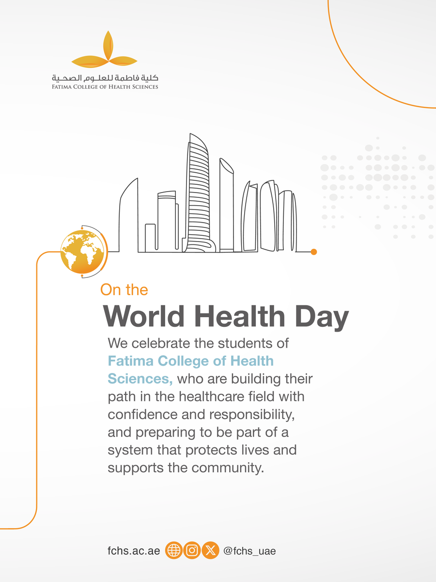 Fatima College of Health Sceicns tweet media