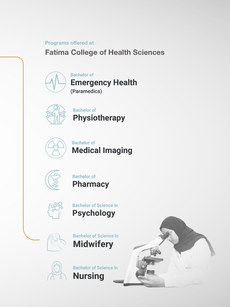 Fatima College of Health Sceicns tweet media