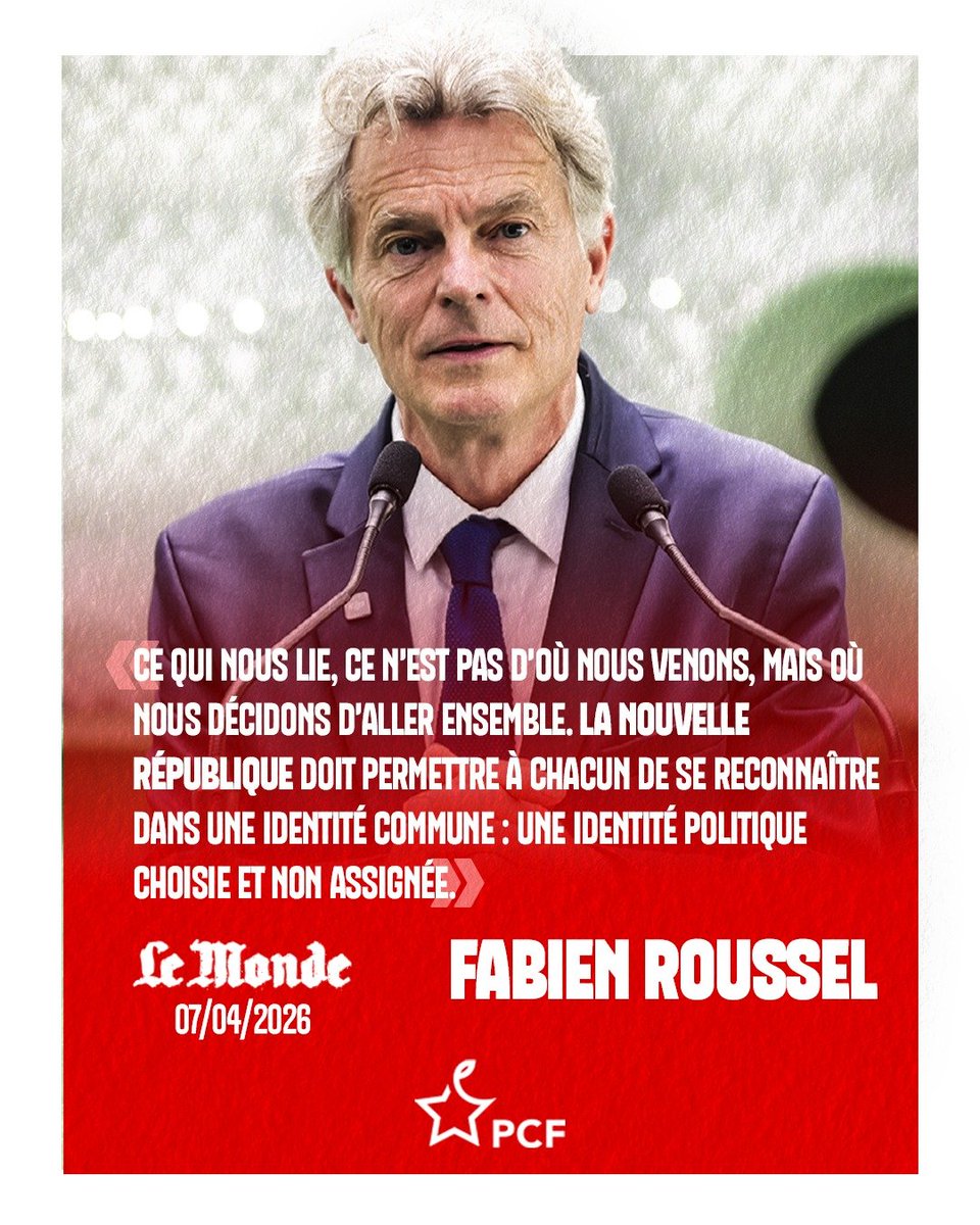 Fabien Roussel tweet media