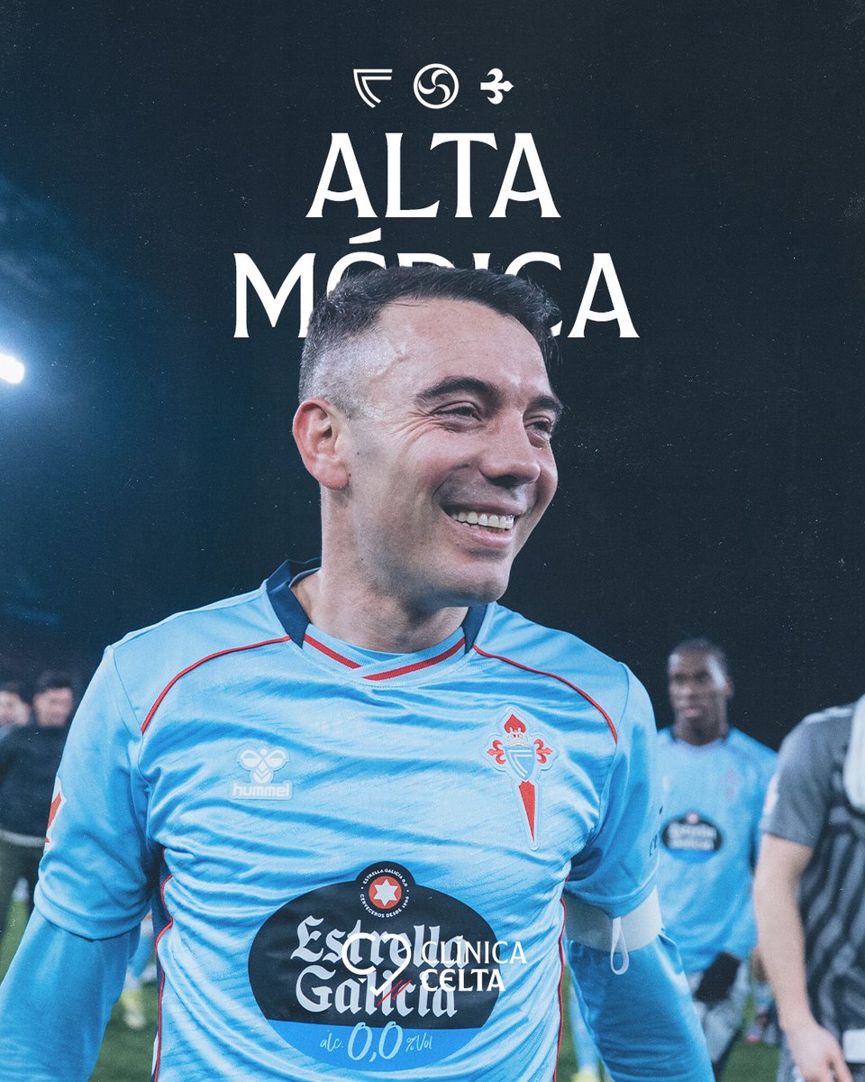 RCCelta's tweet photo. ¡Iago Aspas y Matías Vecino reciben el alta médica!