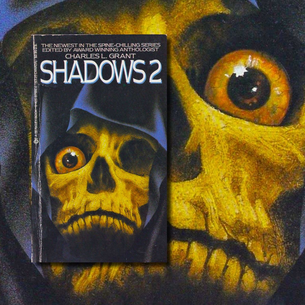 HorrorPaperback's tweet image. The 1984 Berkley Books edition of Shadows 2 edited by Charles L. Grant.

#horror #horrorart #horrorcommunity #horrorfam