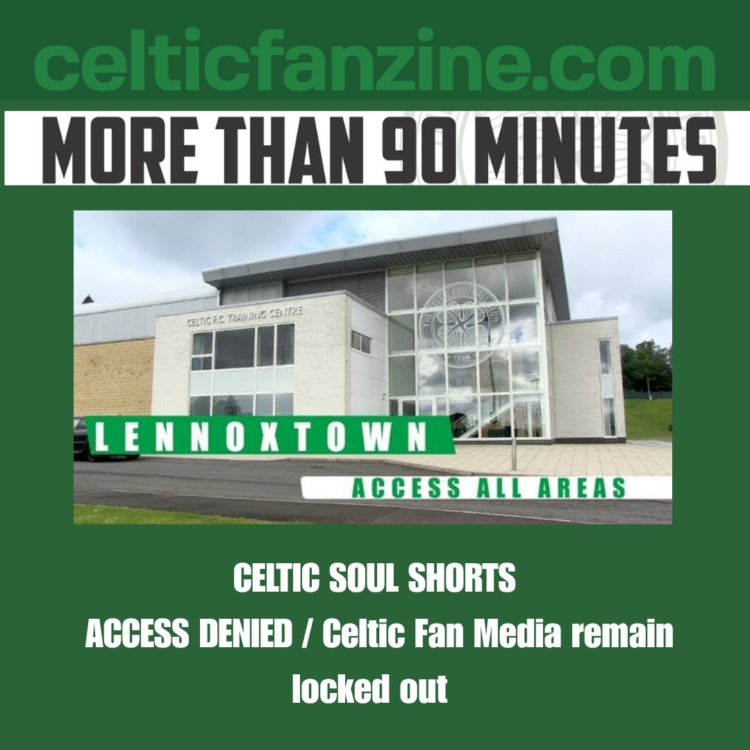 celticfanzine's tweet image. Celtic Fan media remain banned from Lennoxtown and Celtic Park while Liverpool Fan Media is given access to interview a Celtic Player. In 25 years of More than 90 Minutes Celtic Fanzine we have never been granted access to an interview with a first team player.

#CelticFC #Fans