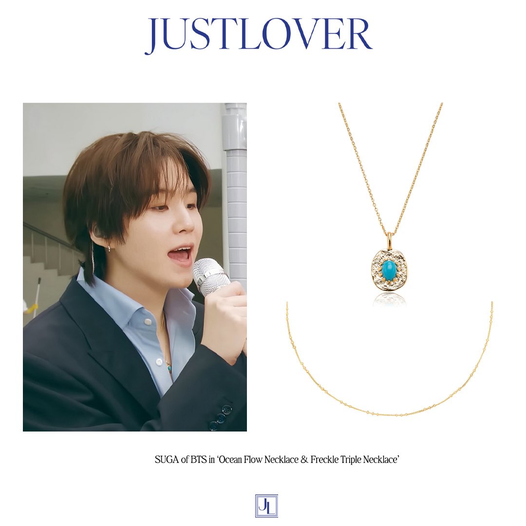justloveroutfit's tweet photo. BTS 슈가 260331 SWIM Live Clip 착용 귀걸이 & 목걸이 정보 ✅ 감사합니다🕯️
✨저스트러버 #justlover
💎Core Hoop Earrings
💎Ocean Flow Necklace
💎Freckle Triple Necklace
1. Core Hoop Earrings
📦https://t.co/vegDQ3DZU3
🌎https://t.co/gaVaOXETld
2. Ocean Flow Necklace
📦https://t.co/4qSJCJXSqQ
🌎https://t.co/7QQxahGLuy
3. Freckle Triple Necklace
📦https://t.co/YN6pmLHJFI
🌎https://t.co/MYfkEUqA1j
#BTS #BTS_SWİM #BTSsuga #suga #yoongi #윤기 #민윤기 #minyoongi #방탄소년단
