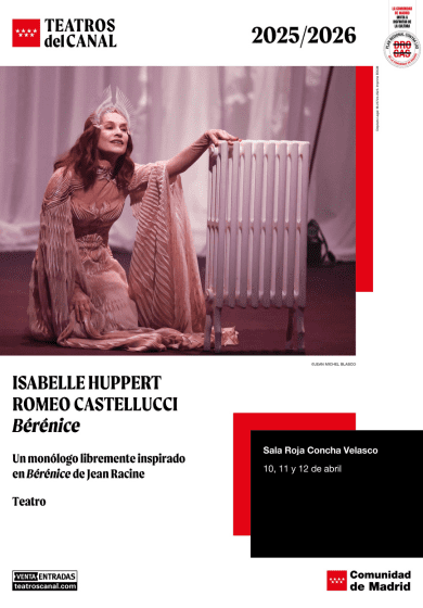 EscenasDigital's tweet photo. Teatros del Canal @TeatrosCanal @ComunidadMadrid Bérénice #Berenice de Romeo Castellucci con Isabelle Huppert #RomeoCastellucci #Isabellehuppert

https://t.co/El6oATzH93 https://t.co/U28bU9sLyj