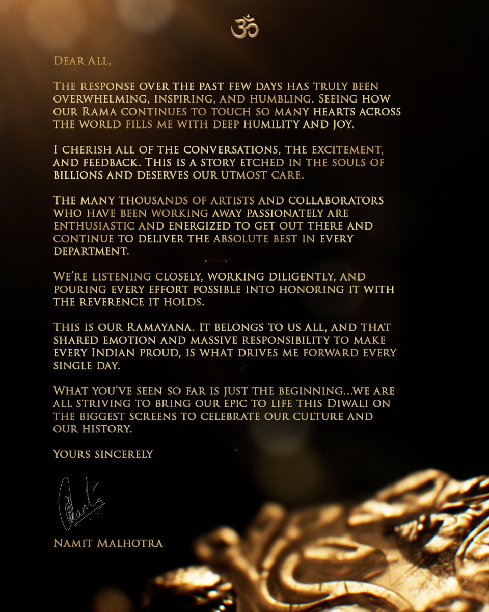 Namit Malhotra tweet media