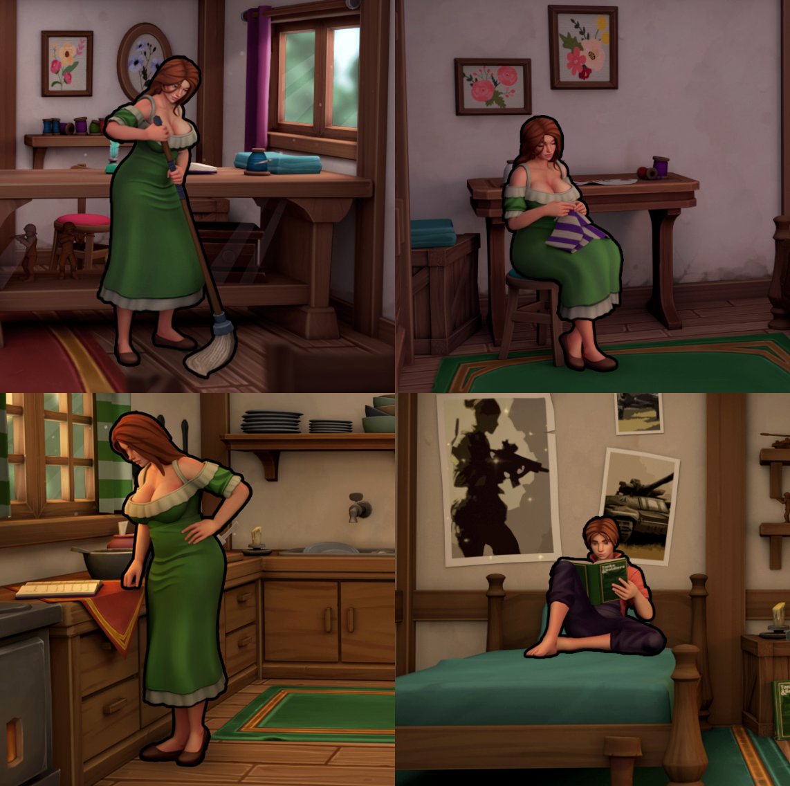 Added one for the best friend and three for his mom
That’s it for this task✅